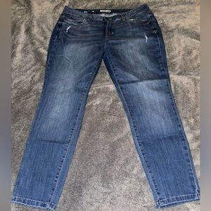 Sonoma Skinny Distressed Jeans Size 14P - Excellent Condition